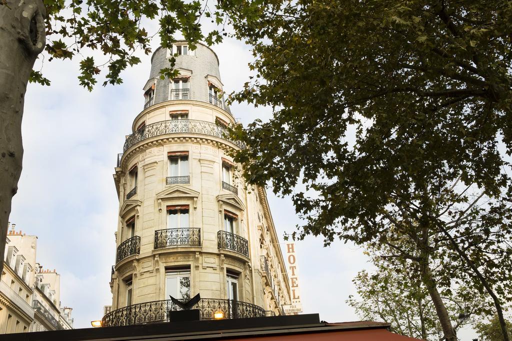 Hotel Paix Republique Париж Экстерьер фото