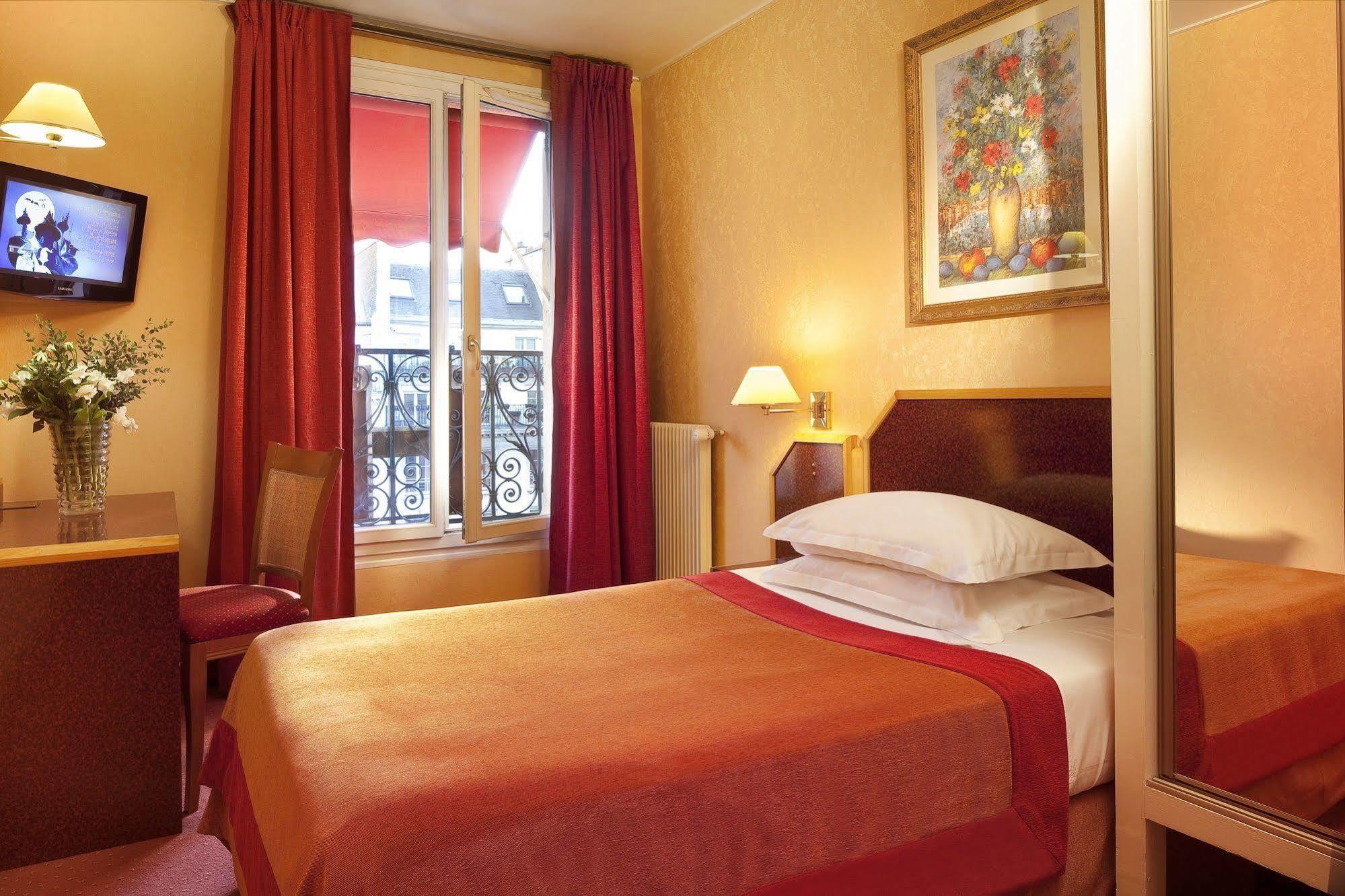 Hotel Paix Republique Париж Номер фото